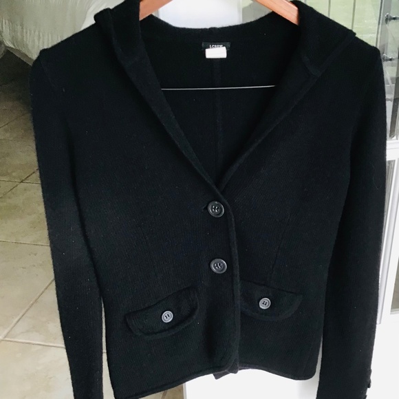 Sweater jacket with buttons - Picture 1 of 7